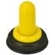 24063 - Yellow boot nut suit toggle switch. (5pcs)